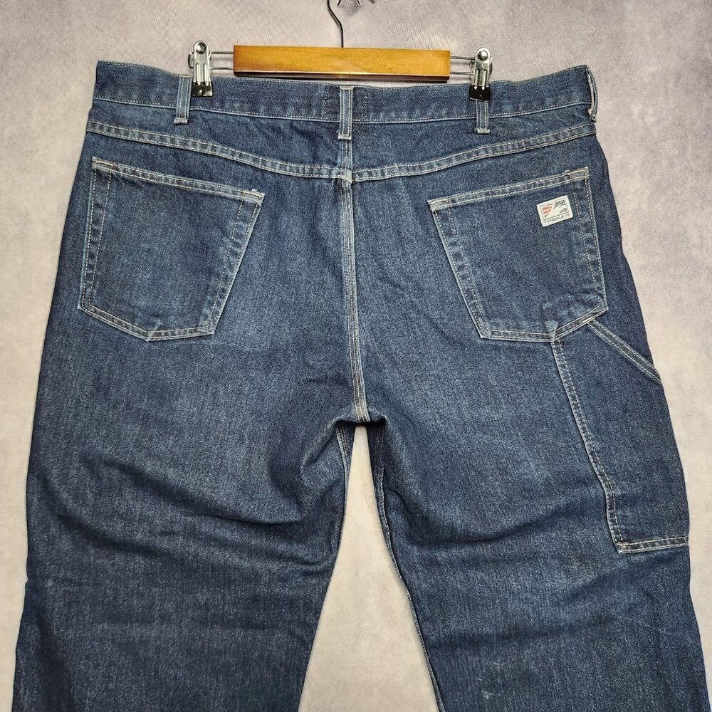 Tyndale FR‎ Jeans Mens 38x33 Blue Arc Rated Flame Resistant Workwear USA Denim